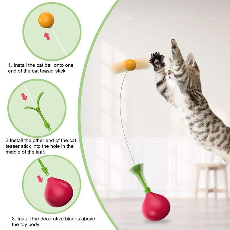 Ball Teaser Interactive Ball Toy Auto-Balancing Pet Exercise